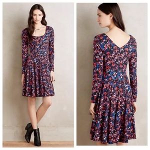 HD IN PARIS Anthropologie SARAID Floral Dress